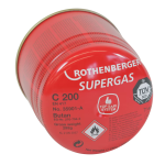 Butelie cartus Supergas C 200