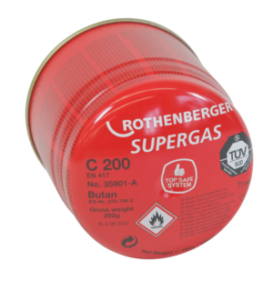 Butelie cartus Supergas C 200