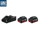 Set acumulatori 2 x GBA 18V 4.0Ah + GAL 18V-40