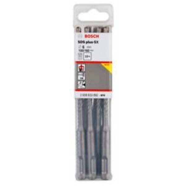 Burghiu SDS-plus-5X 6x100x160 pentru beton armat Burghiu SDS-plus-5X 6x100x160 pentru beton armat