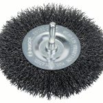 Perie-disc de sarma ondulata 100 x 0,3 mm otel