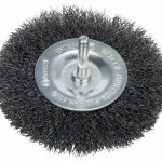 Perie-disc de sarma ondulata 100 x 0,2 mm otel