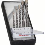 Set de 5 burghie pentru beton Robust Line CYL-3, 5 - 8 mm