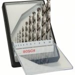 Set de 10 burghie pentru metal Robust Line HSS-G, 135°, 1 - 10 mm