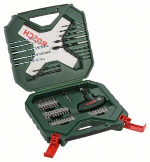 Set de burghie si capete de surubelnita Bosch X-Line Classic, 54 buc.
