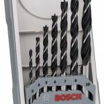 Set de 7 burghie pentru lemn, 3 - 10 mm