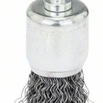 Perie pensula pentru masini de gaurit – sarma ondulata, Ø 25 mm