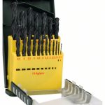 Set de 19 burghie HSS-R pentru metal