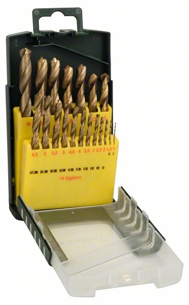 2607017152_bo_pl_u_a_1_852555.jpg Set de 19 burghie HSS-TiN pentru metal - imagine 1