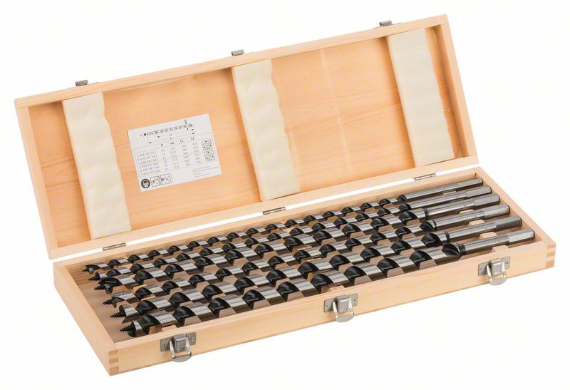 Set Bosch de burghie elicoidale cu muchii pretaietoare Set Bosch de burghie elicoidale cu muchii pretaietoare