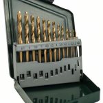 Set de 13 burghie HSS-TiN pentru metal