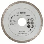 Disc de taiere diamantat pentru placi ceramice, Ø 110 mm