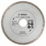 Disc de taiere diamantat pentru placi ceramice, Ø 125 mm