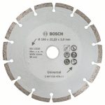 Disc de taiere diamantat pentru materiale de constructii, Ø 180 mm