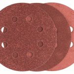 Set foi abrazive, 25 buc. pentru slefuitor cu vibratii, granulatie 80, 120, 240