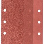 Set foi abrazive, 25 buc. pentru slefuitor cu vibratii, granulatie 60, 80, 120, 240