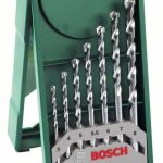 Miniset de 7 burghie X-Line pentru piatra