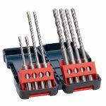 Set de 8 burghie Bosch SDS plus-3, Tough Box, 5 - 10 mm