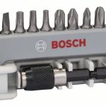 Set Bosch de capete de surubelnita de 11 de bucati, cu suport de burghiu PH/PZ/T/S