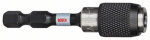 Suport pentru burghiu Impact Control, cu eliberare rapida, 1 bucata 1/4", L 60 mm