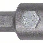 Tija de prindere hexagonala pentru carote cu filet M 16 11 mm, 80 mm