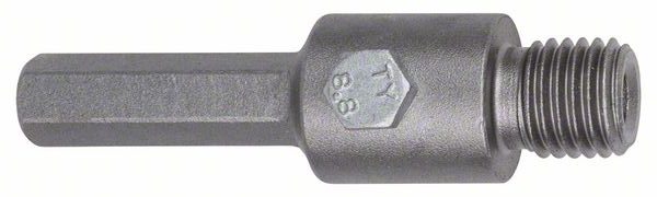 Tija de prindere hexagonala pentru carote cu filet M 16 11 mm, 80 mm Tija de prindere hexagonala pentru carote cu filet M 16 11 mm, 80 mm