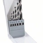 Set de burghie Bosch elicoidale HSS PointTeQ 2 - 8 mm, 6 bucati