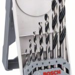 Set de burghie Bosch elicoidale HSS PointTeQ, Mini-X-Line 2 - 8 mm, 7 bucati