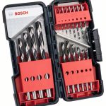 Set de burghie elicoidale HSS PointTeQ ToughBox 1 - 10 mm, 18 bucati