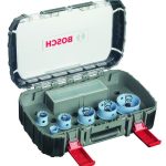 Carote pentru foi tabla pentru instalatori 20 - 64 mm set 9 bucati