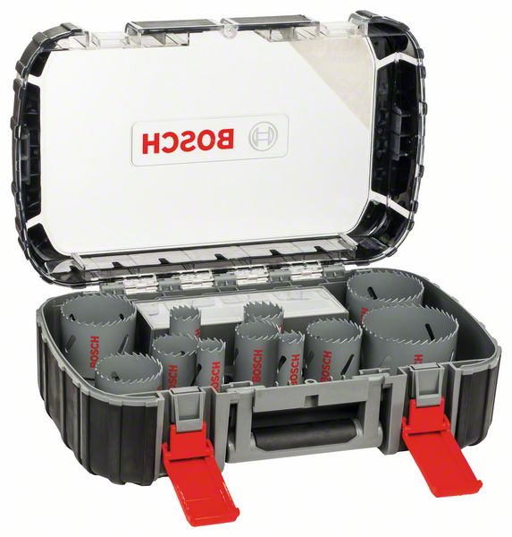 Carote universale HSS bi-metal 20 - 64/76 mm set 17 bucati Carote universale HSS bi-metal 20 - 64/76 mm set 17 bucati