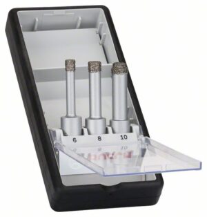 Set Robust Line burghie diamantate Bosch pentru gaurire uscata