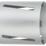 Carota diamantata pentru gaurire uscata G 1/2" 142 mm, 150 mm, 7 segmente, 7 mm