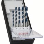 Set de 5 burghie Bosch pentru beton Robust Line CYL-5, 4 - 8 mm