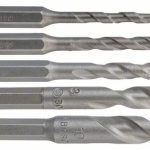 Set de 5 burghie pentru placi ceramice HEX-9 Ceramic 4/5/6/8/10 mm