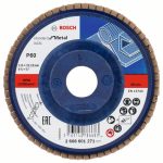 Disc de slefuire evantai X431, Standard for Metal 115 mm, 22,23 mm, 60