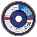 Disc de slefuire evantai X431, Standard for Metal 125 mm, 22,23 mm, 80