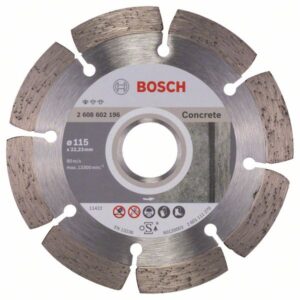 Disc diamantat Standard beton 115x22,23x1,6x10 mm