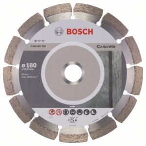 Disc diamantat Standard beton 180 x 22,23 x 2 x 10 mm