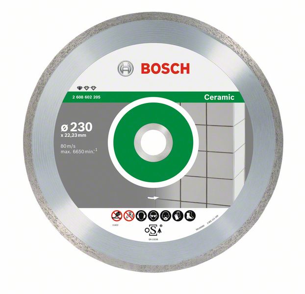 Disc diamantat Standard Ceramica 230 x 22,23 x 1,6 x 7 mm Disc diamantat Standard Ceramica 230 x 22,23 x 1,6 x 7 mm