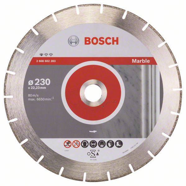 Disc diamantat Standard marmura 230 x 22,23 x 2,8 x 3 mm Disc diamantat Standard marmura 230 x 22,23 x 2,8 x 3 mm