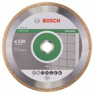 Disc diamantat Standard ceramica 230 x 25,40 x 1,6 x 7 mm