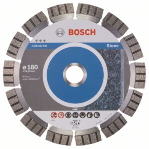 Disc diamantat Best pentru piatra 180 x 22,23 x 2,4 x 12 mm