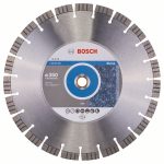 Disc diamantat Best pentru piatra 350 x 20,00+25,40 x 3,2 x 15 mm
