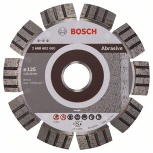 Disc diamantat Best materiale abrazive 125x22,23x2,2x12 mm