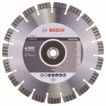 Disc diamantat Best materiale abrazive 300x20,00+25,40x2,8x15 mm