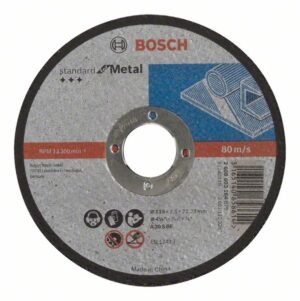 Disc de taiere drept Standard pentru metal A 30 S BF 115 mm 22,23 mm 2,5 mm