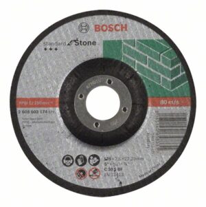 Disc de taiere cu degajare Standard pentru piatra C 30 S BF 125 mm 22,23 mm 2,5 mm