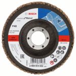Disc de slefuire evantai X431 Standard pentru Metal 115 mm 22,23 mm granulatie 40