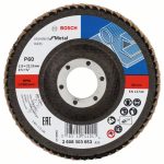 Disc de slefuire evantai X431, Standard for Metal 115 mm 22,23 mm granulatie 60